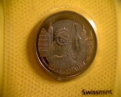 10 Fr. Gedenkmünze 2014 Gansabhauet Sursee