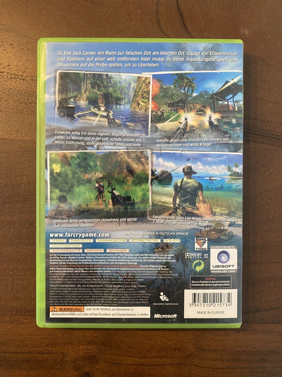 Microsoft Giochi: Farcry Instincts Predator für Xbox 360 – Usato da Thunstetten venduto da Virus_33 2