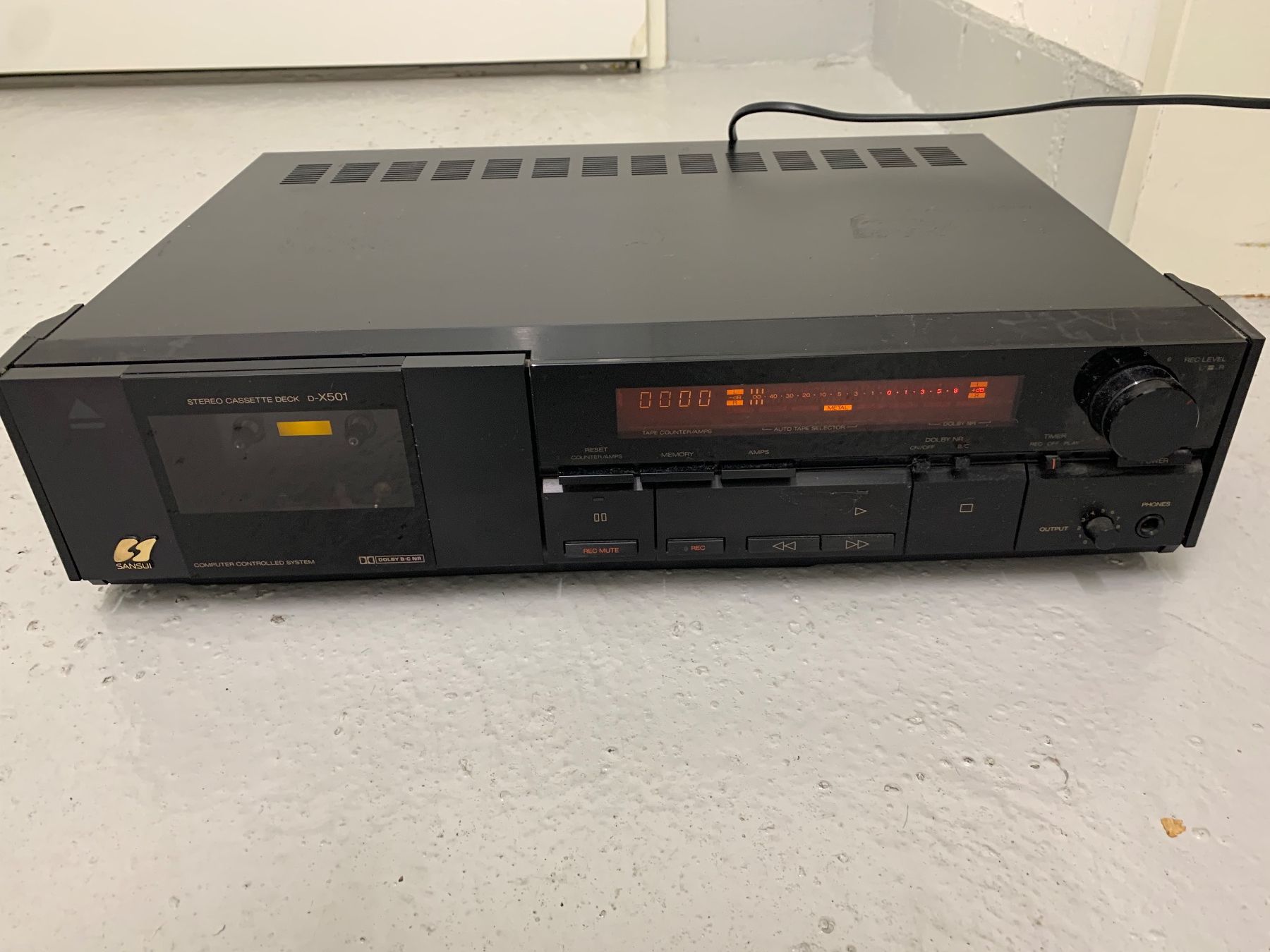 Musicassette: Kassettendeck Sansui D-X501 – Usato da Zürich venduto da evas16
