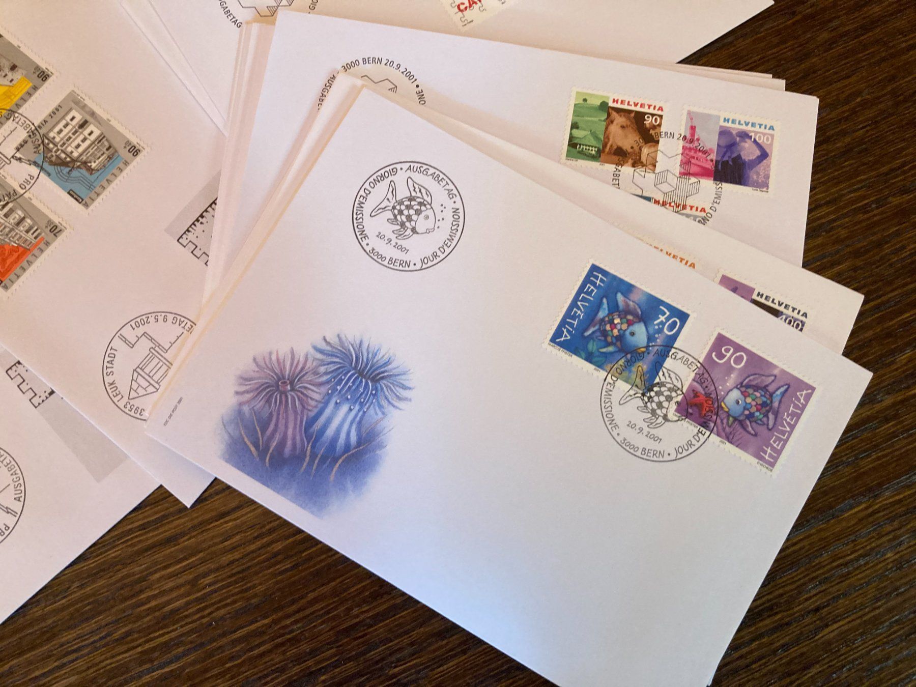 Tous les timbres: Ersttage - Briefe – Neuf (Voir description) à Jegenstorf par Mm2448 4