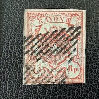 Tutti i francobolli: Rayon III 1852, gestempelt, geprüft – Usato da Stallikon venduto da HILDECH1 2