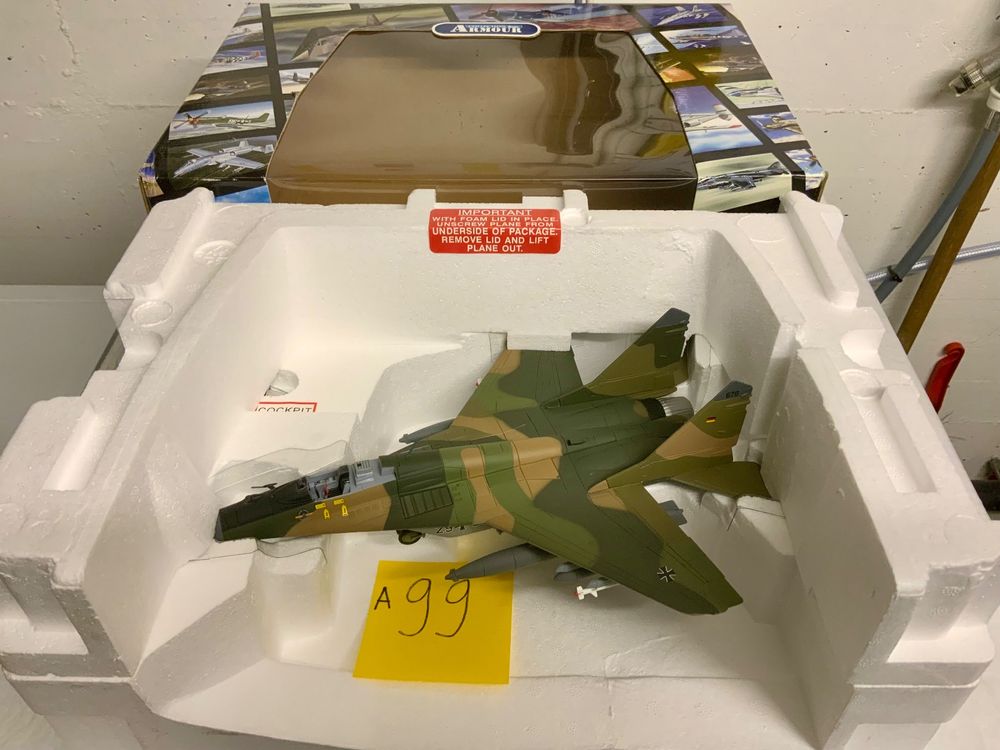 Mig 29 Fulcrum Deutsche Luftwaffe Franklin Mint Aviatik (Neu (gemäss ...