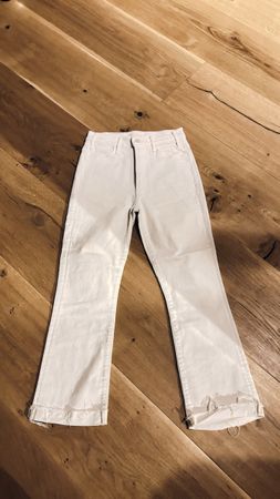 Mother Jeans „The Hustler Ankle Fray“ – Grösse 27