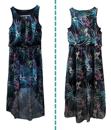 Hübsch gemustertes Sommerkleid (32)