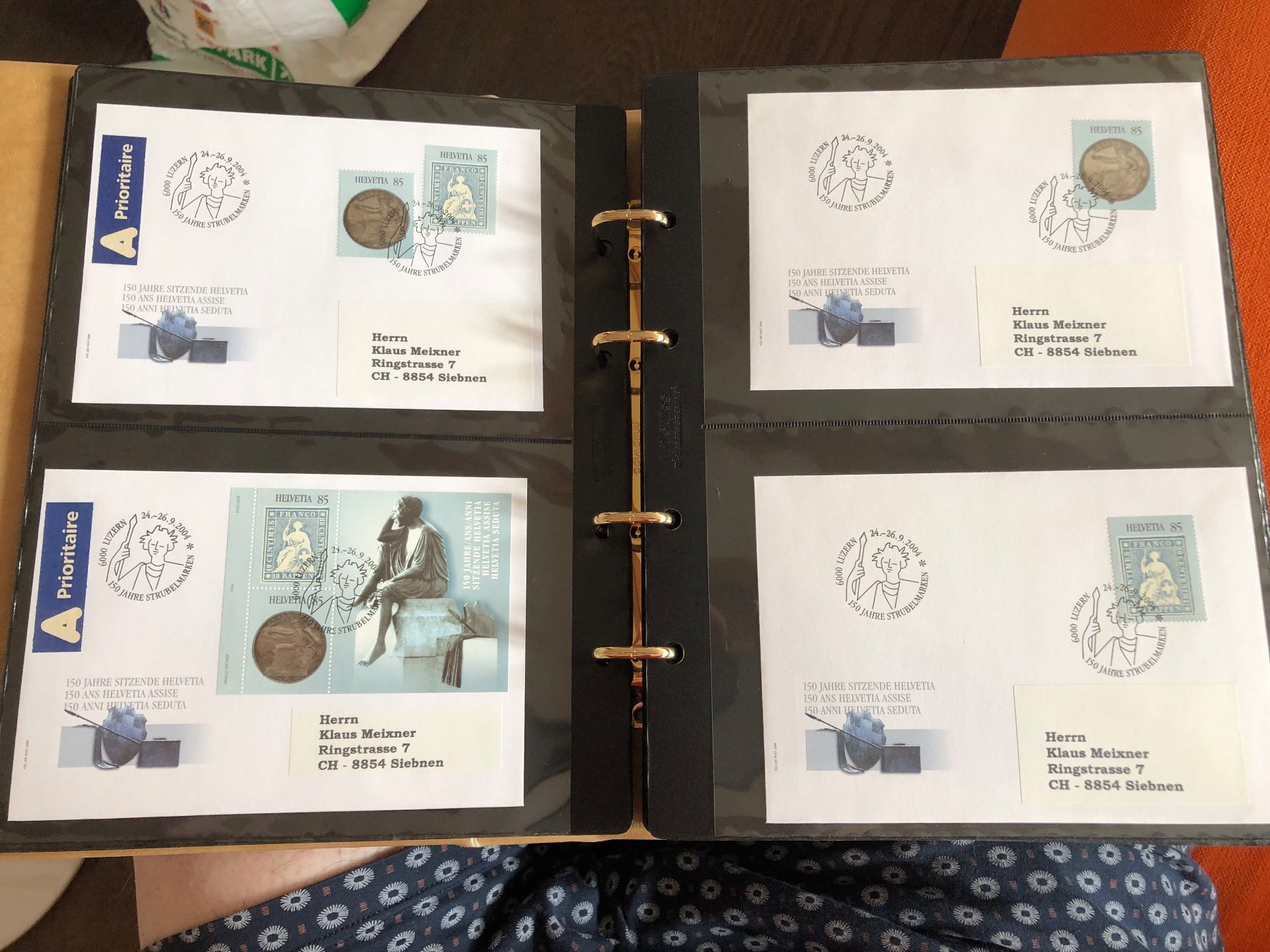 Tutti i francobolli: Album FDC + Sonderbriefe ab 1869 – Usato da Lufingen venduto da Rac0 8