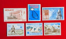 MONACO RESPECTEZ LA MER 1981** CEPT EUROPA 1979** POSTFRISCH