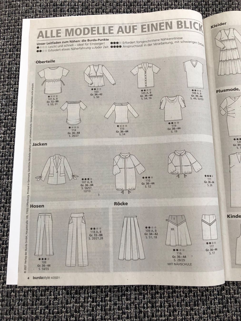 Zeitschriften & Magazine: burda style 4/2021 – Neu und originalverpackt aus Langnau am Albis von snla_scc9 3
