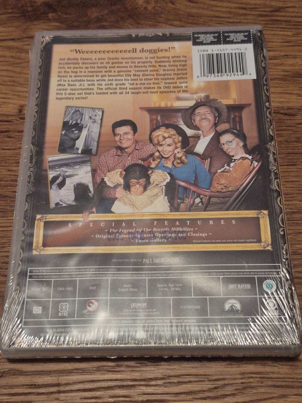 Tutti i DVDs: The Beverly Hillbillies - Die dritte Staffel - English Code1 – Nuovo e nell'imballaggio originale da Oberembrach venduto da giu_7ksd 1