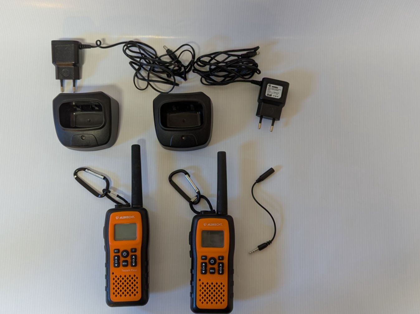 Radiocomunicazione: Albrecht Tectalk Float 2er Set Funkgeräte - Walkie-Talkie – Usato da Bern venduto da karlschnitmann 1