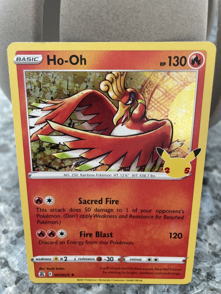 Pokémon Sammelbilder & Trading cards: Pokemon Ho-Oh – Gebraucht aus Ueberstorf von Vmirco