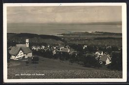 Wolfhalden, Ortsansicht gegen den Bodens