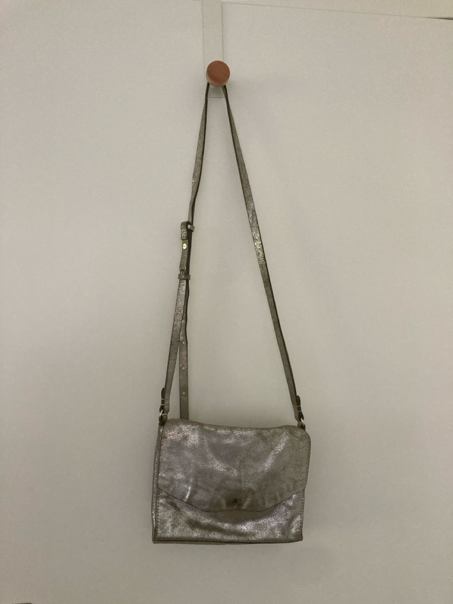 Clarks Taschen für Damen: Silberne Ledertasche von Clarks – Gebraucht aus Winterthur von fraufabula 5