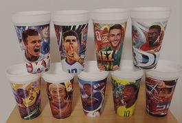 Mc Donalds FIFA World Cup Becher-Set aus USA