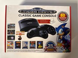 SEGA Mega Drive Classic Game Console 80 Games Sonic Neuwe...