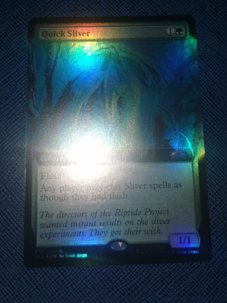 Magic The Gathering Carte collezionabili: MTG - Quick Sliver (Foil) - Englisch – Nuovo (secondo la descrizione) da Turgi venduto da mgm_h2tj 1