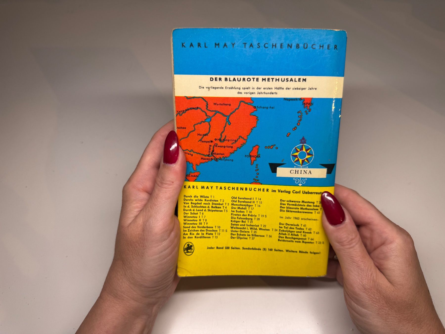 Libri: ROMAN: Karl May, Der blaurote Methusalem – Usato da Grosswangen venduto da Kleine.Knoepfe 9