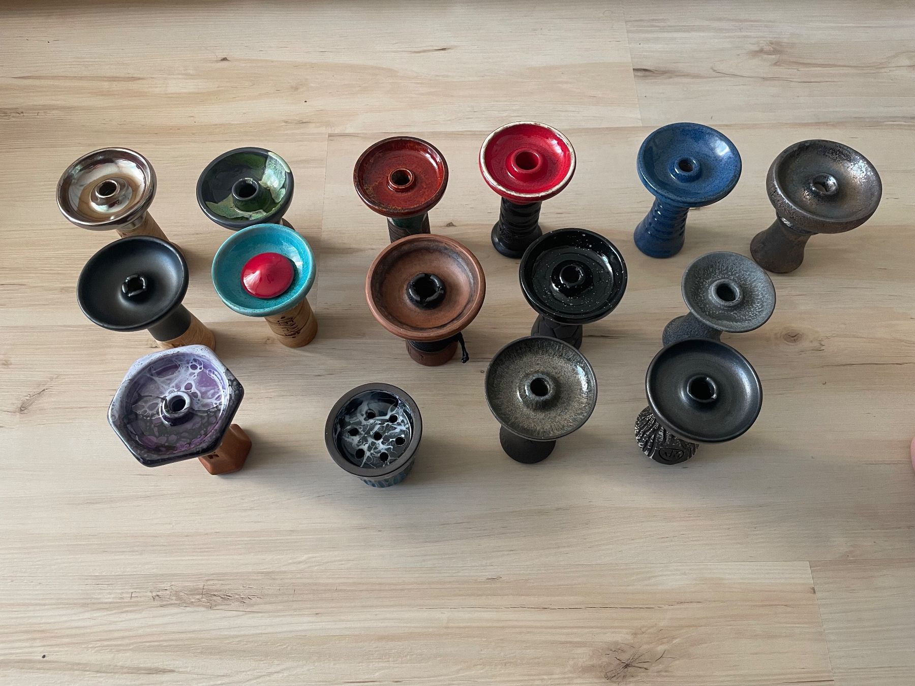 Narghilé: Shisha Kopf Sammlung, selten gebraucht – Usato da Wiesendangen venduto da s_n_fcg8