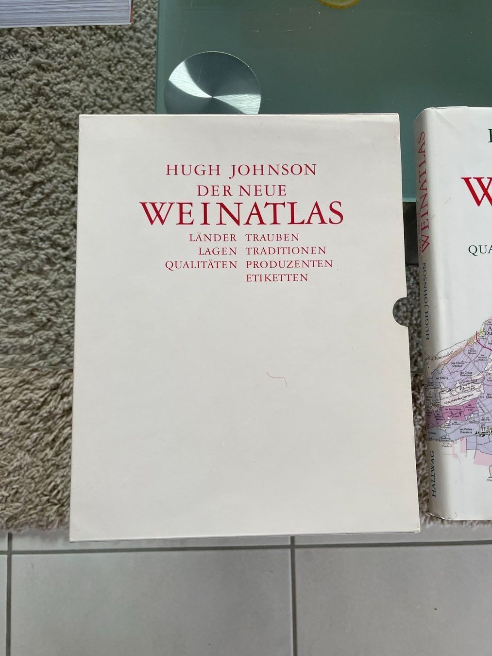 Libri: Der neue Weinatlas - Hugh Johnson – Usato da Schneisingen venduto da Tomthedragon 1