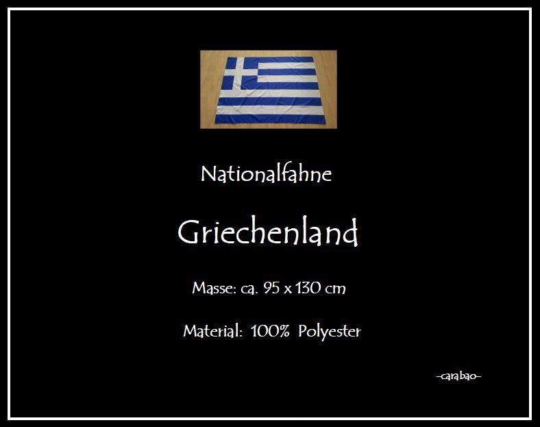 Fahnen: Nationalfahne Griechenland – Neu (gemäss Beschreibung) aus Winterthur von -carabao- 3