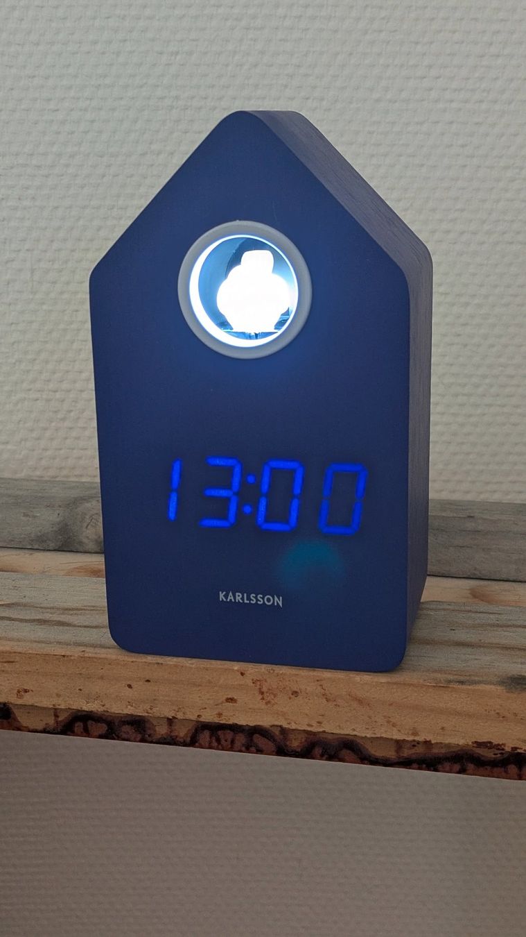 Sveglie: Karlsson Alarm Clock Cuckoo LED – Nuovo e nell'imballaggio originale da Bütschwil venduto da erlenzeisigschwarm 1