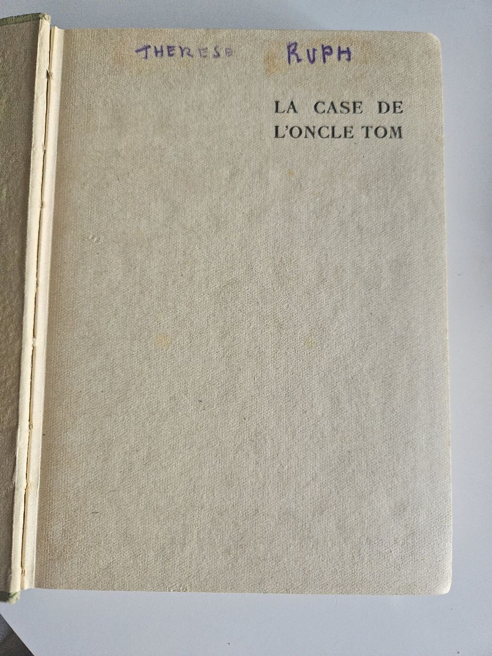 Libri: La case de l oncle Tom 1942 – Usato da Thônex venduto da lacomtessedesfees 1
