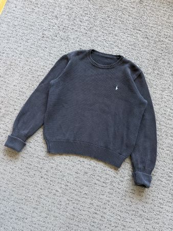 Pull Ralph Lauren en coton bleu foncé taille xs