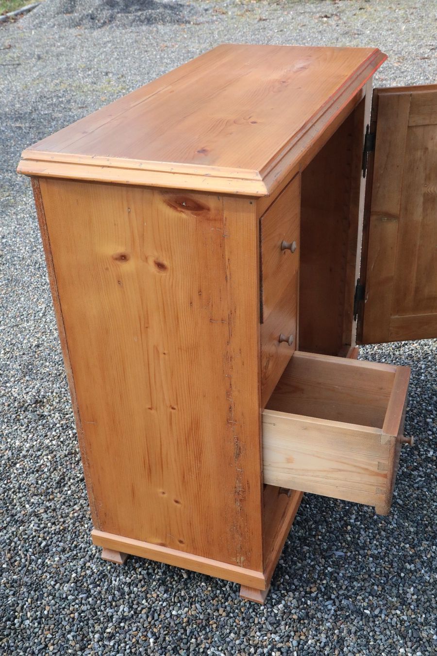 Cassettiere: Antike Schaffreite, Kommode, Sideboard, massiv Fichte – Usato da Lutzenberg venduto da Mulli48 4