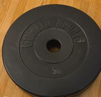 5kg Hantelscheibe Gorilla Sports – Top Zustand