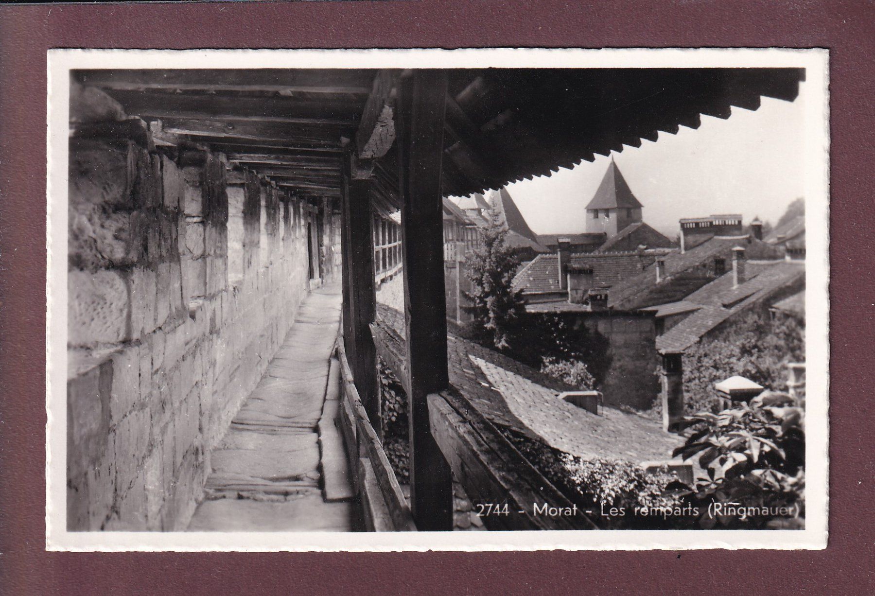 Cartes postales: MORAT - Les remparts – D'occasion à Pully par nicecards