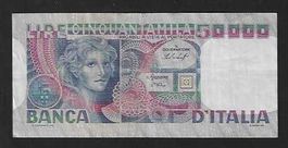 Italien  50.000  Lire  Gebraucht