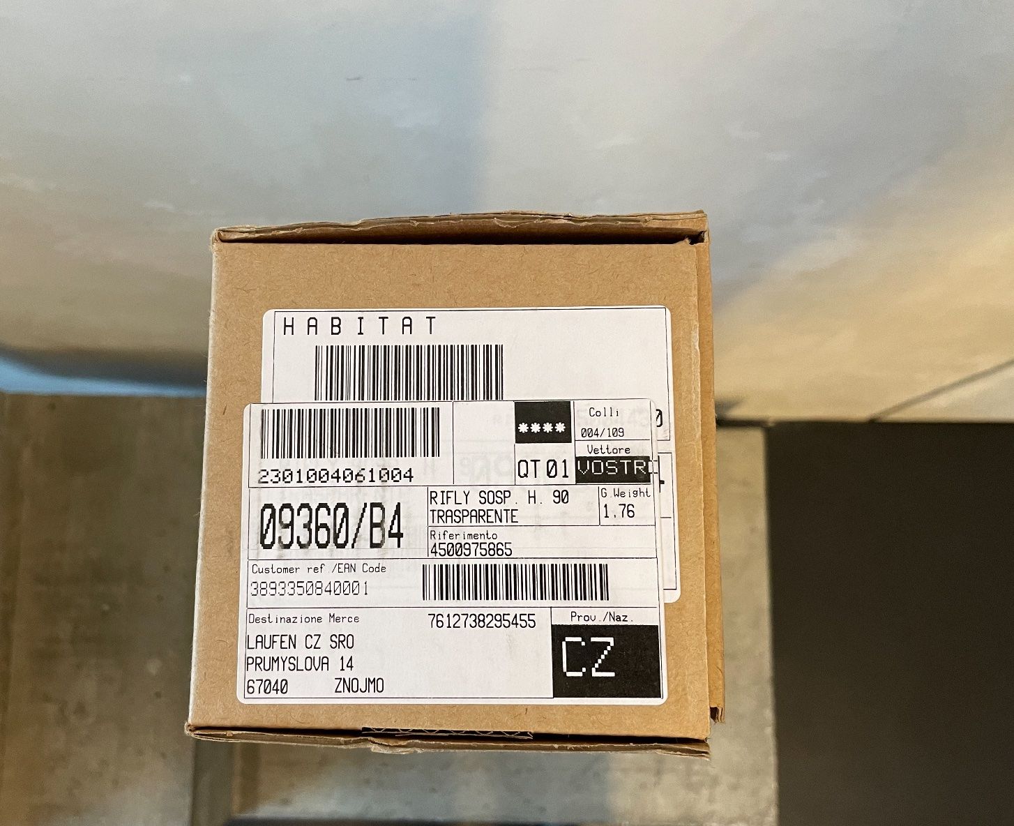 Lampade: LAUFEN KARTELL Hängeleuchte 'Rifly' – Nuovo e nell'imballaggio originale da Herrenschwanden venduto da alyvdi 3