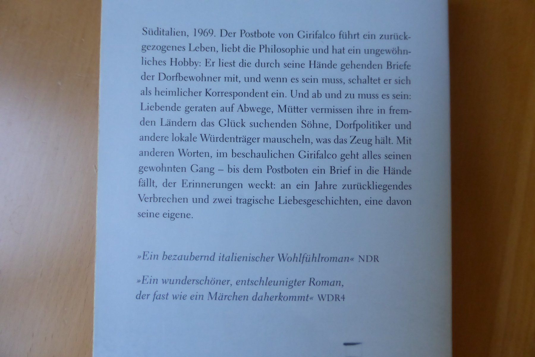 Bücher: Der Postbote von Girifalco - Domenico Dara – Gebraucht aus Brunnadern von lesezirkel 1