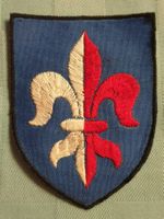 Vintage Badge Pfadfinder - Zeichen ST. GALLER STICKEREI