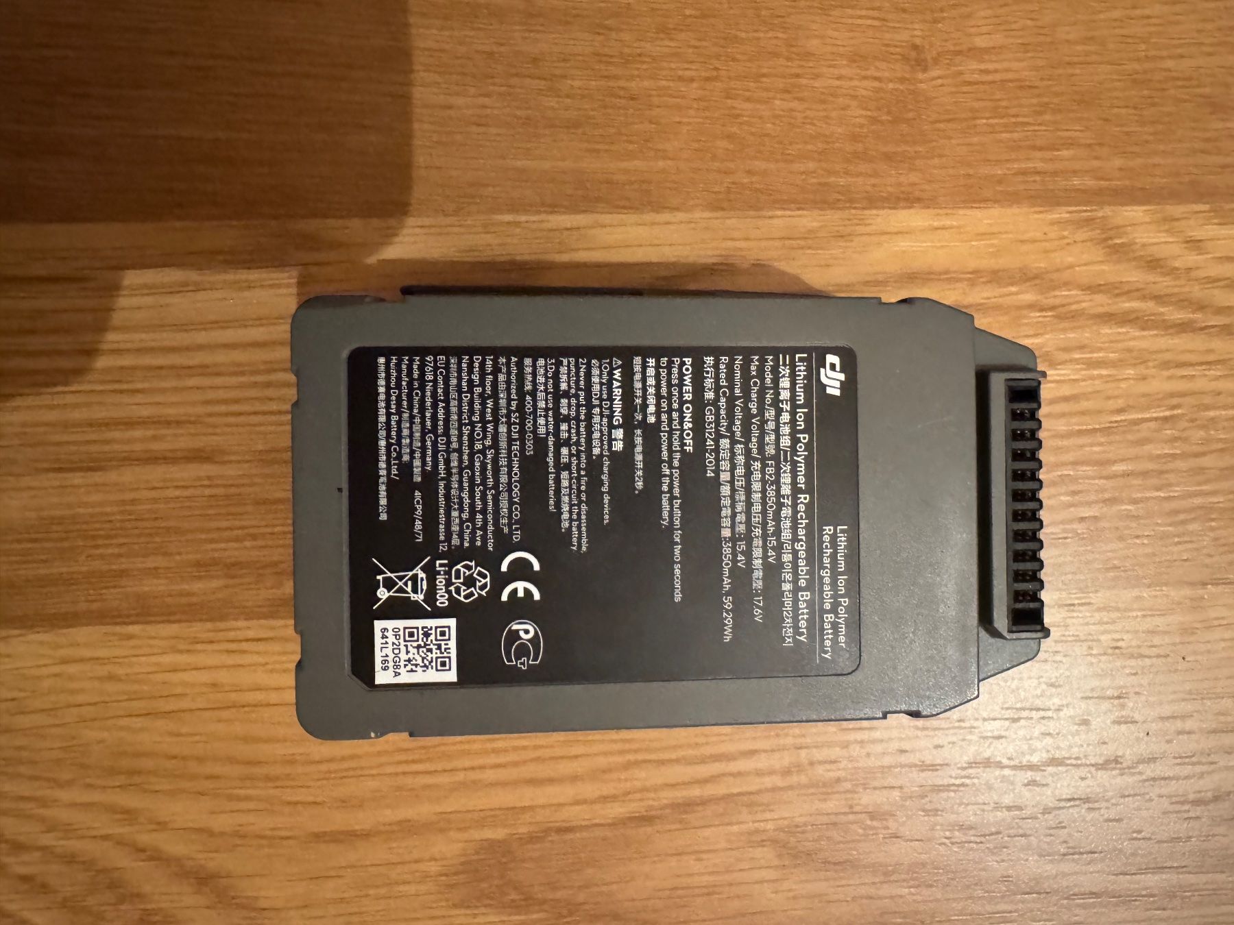 DJI Batterie: DJI MAVIC 2 PRO/ZOOM - Battery 14 Zyklen – Usato da Schüpfheim venduto da Vunok 3