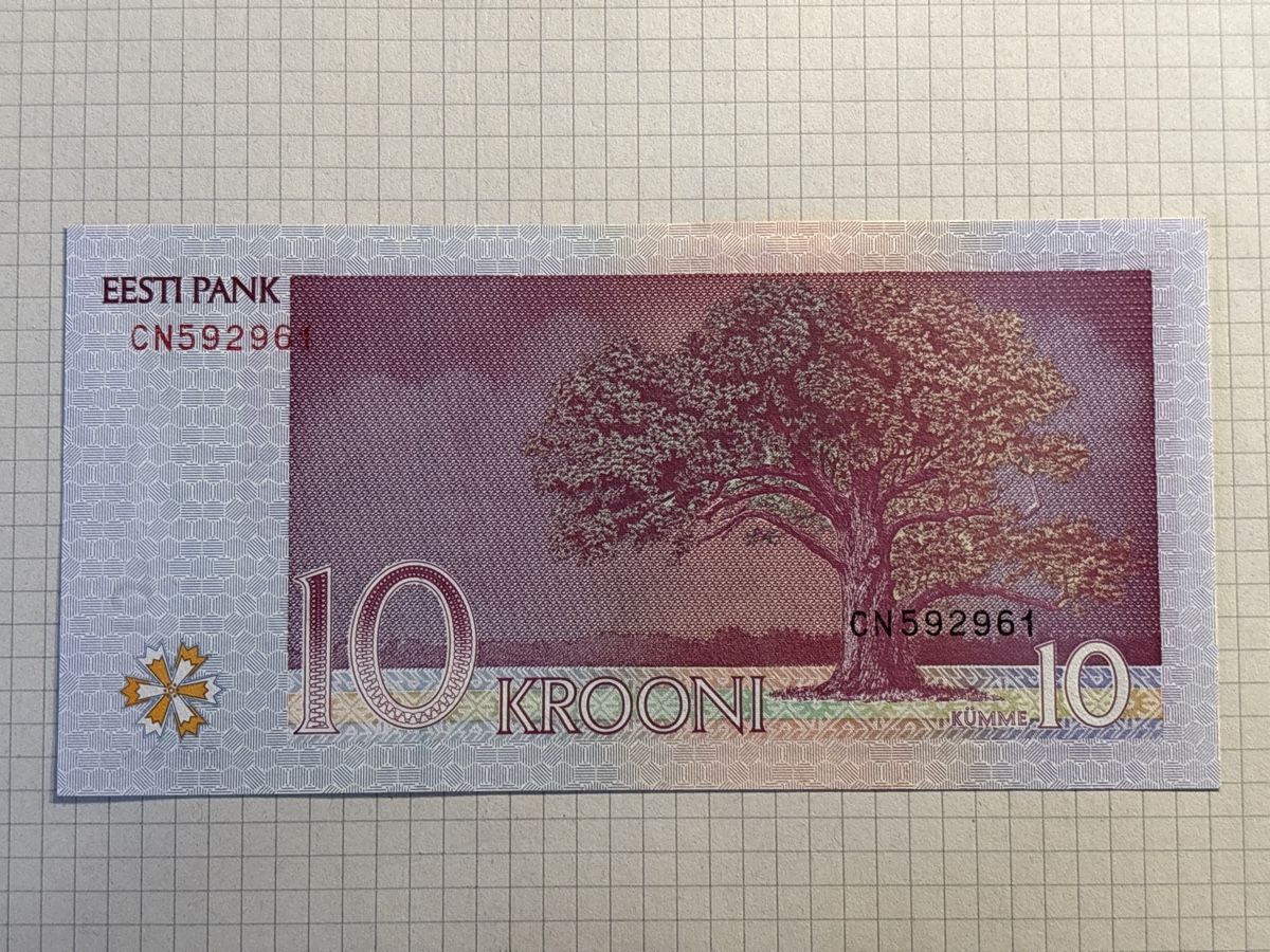Banconote: Estland 10 Krooni Banknote, 2006, unc – Nuovo (secondo la descrizione) da Möhlin venduto da Don_Papa 1