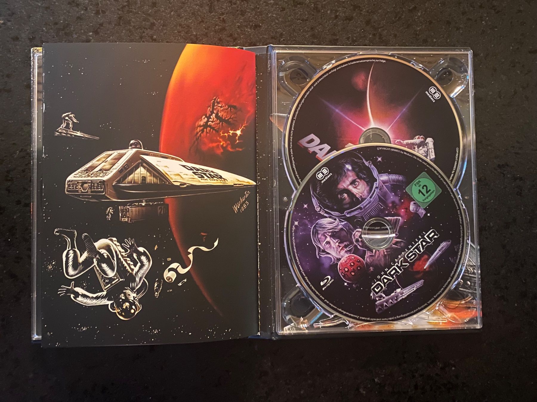 Tutti i DVDs: Dark Star Mediabook Blu-ray + DVD Sehr Gut – Usato da Schmitten FR venduto da FilmRarities 5