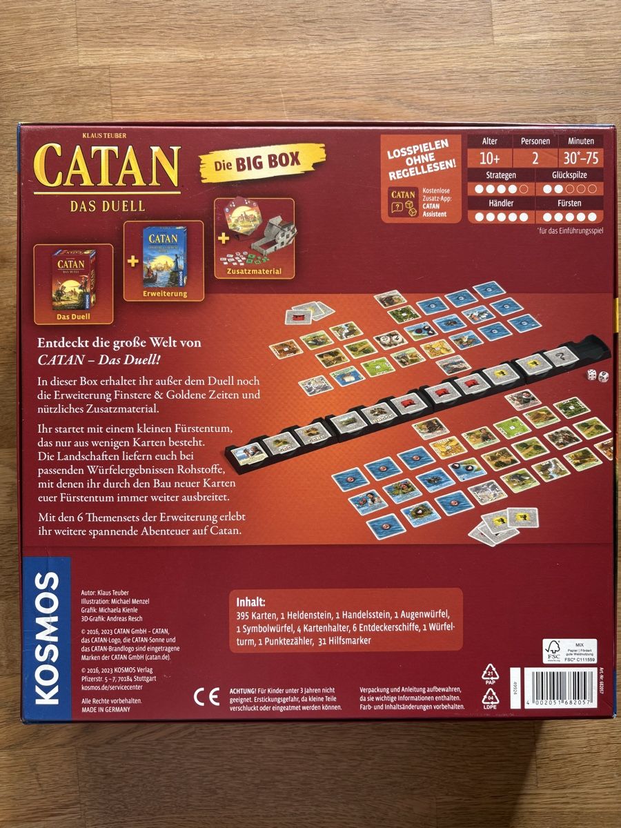 Giochi: Catan Das Duell – Nuovo (secondo la descrizione) da Meilen venduto da VonThomas 1