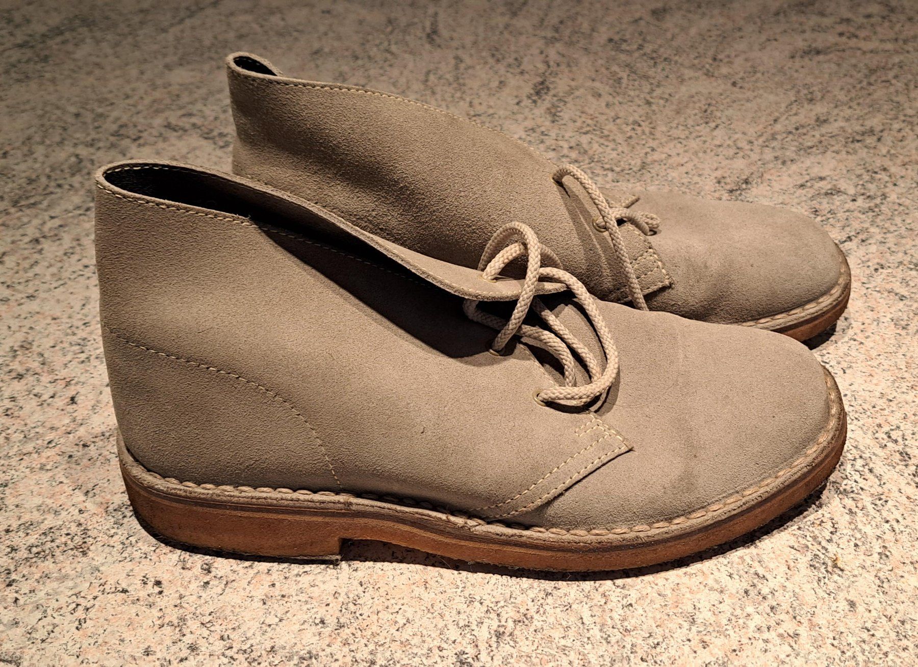 Herrenschuhe: Schuhe Logan  Grösse 39 beige Wildleder – Gebraucht aus Dottikon von Flecki8800 2