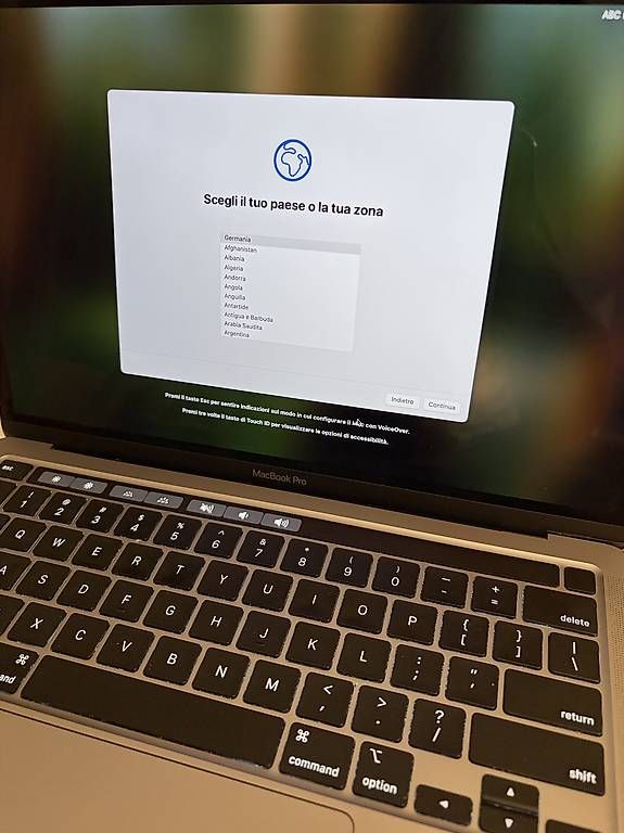 Notebook: MacBook Pro 2022 m2 512GB SSD, 8 GB RAM – Usato da Castelrotto venduto da per_976d