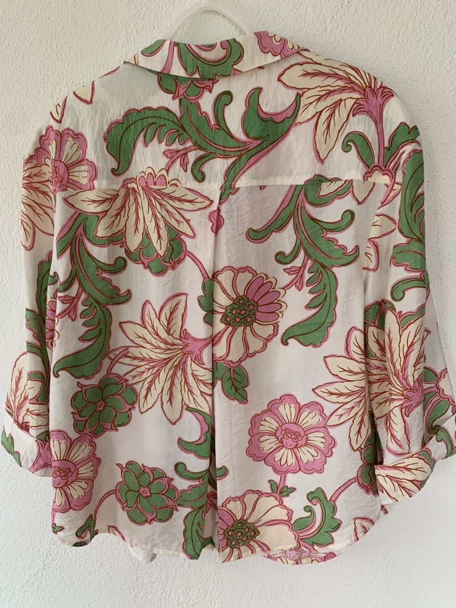 Chemisiers: Bluse mit Blumenmuster, Grösse S – Neuf (Voir description) à Galgenen par Waldliesel 1