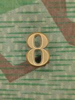 Ord. 1869–1898 Nummer 8 zu Tschako, Gold, Variante 3