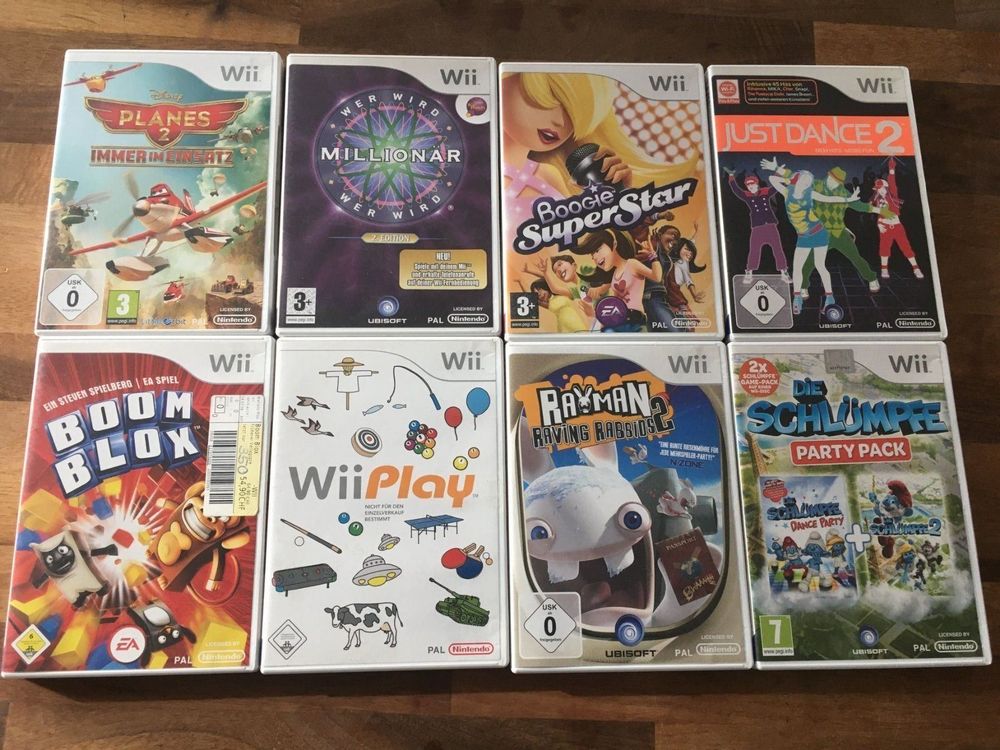 8 Wii Spiele Kaufen auf Ricardo