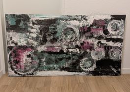 CC ART, CH Künstlerin, Wechseljahre 65x120cm, auf Leinwand!