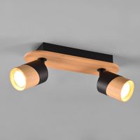 Deckenstrahler, 2 Spots, 28 cm x 9 cm
