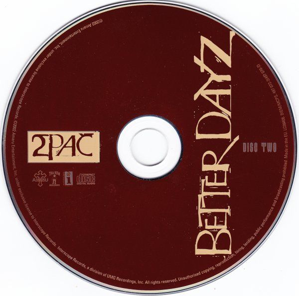 CDs: 2Pac – Better Dayz - Vergriffen! - a – Gebraucht aus Brittnau von Zibu 4
