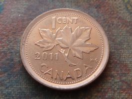 CANADA 1 Cent 2011