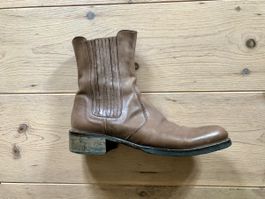 Stiefeletten, Boots aus Leder von PASITO Gr. 39 1/2
