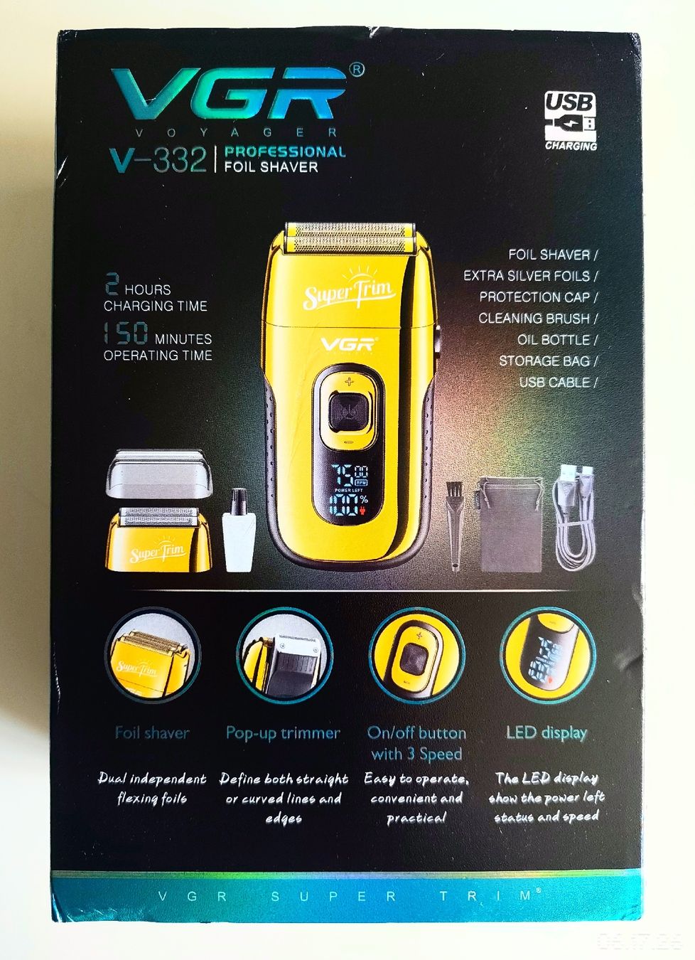 Taglio: Bart und Haarschneider Set / Foil Shaver /Trimmer / Type-C – Nuovo (secondo la descrizione) da Neuhausen am Rheinfall venduto da dmi_5qpt 3