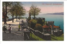 Rapperswil (SG) Schlossterrasse - Kinder - Zürichsee - 1916