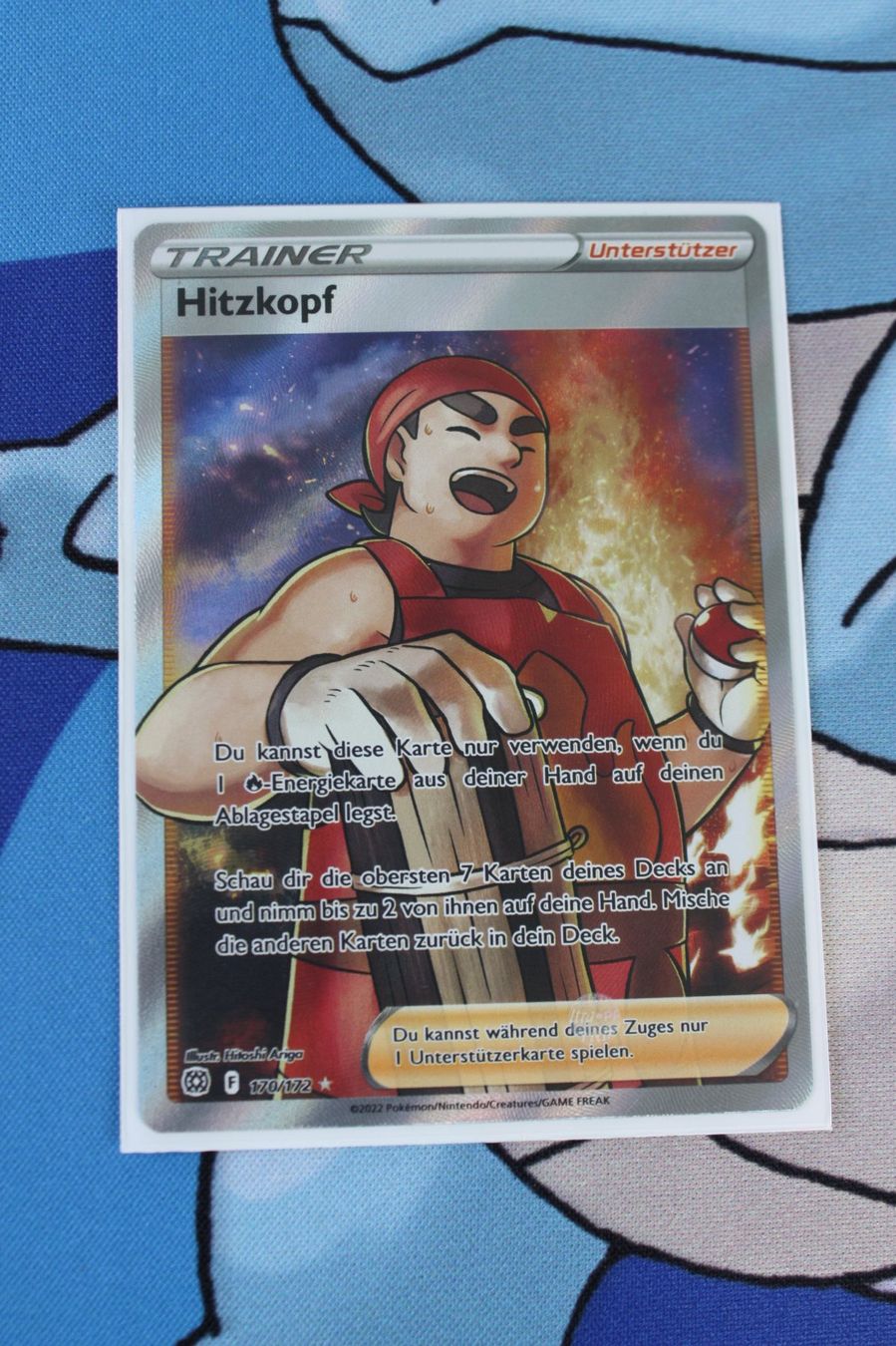 Pokémon Carte collezionabili: Hitzkopf - Full Art – Usato da Altstätten SG venduto da GGsGameshop